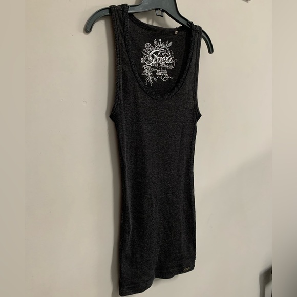 Guess lace trimmed tank - Picture 3 of 5